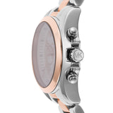 Buy Shop Michael Kors Bradshaw Chronograph White Dial Two Tone Steel Strap Watch For Women - MK7258 USA Online