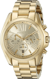 Buy Shop Michael Kors Bradshaw Gold Dial Gold Steel Strap Watch for Women - MK5605 USA Online