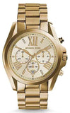 Buy Shop Michael Kors Bradshaw Gold Dial Gold Steel Strap Watch for Women - MK5605 USA Online
