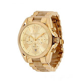 Buy Shop Michael Kors Bradshaw Gold Dial Gold Steel Strap Watch for Women - MK5722 USA Online
