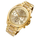 Buy Shop Michael Kors Bradshaw Gold Dial Gold Steel Strap Watch for Women - MK5722 USA Online