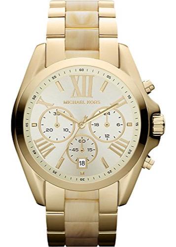 Buy Shop Michael Kors Bradshaw Gold Dial Gold Steel Strap Watch for Women - MK5722 USA Online