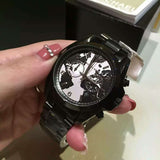 Buy Shop Michael Kors Bradshaw Hungry Black Dial Black Steel Strap Watch for Women - MK6271 USA Online