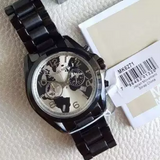 Buy Shop Michael Kors Bradshaw Hungry Black Dial Black Steel Strap Watch for Women - MK6271 USA Online