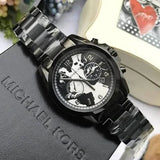 Buy Shop Michael Kors Bradshaw Hungry Black Dial Black Steel Strap Watch for Women - MK6271 USA Online