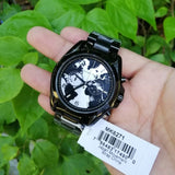 Buy Shop Michael Kors Bradshaw Hungry Black Dial Black Steel Strap Watch for Women - MK6271 USA Online