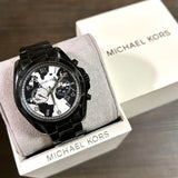 Buy Shop Michael Kors Bradshaw Hungry Black Dial Black Steel Strap Watch for Women - MK6271 USA Online