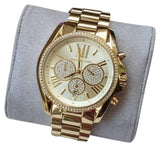 Buy Shop Michael Kors Bradshaw Quartz Gold Dial Gold Steel Strap Watch For Women - MK6538 USA Online