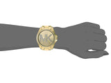 Buy Shop Michael Kors Bradshaw Quartz Gold Dial Gold Steel Strap Watch For Women - MK6555 USA Online