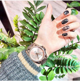 Buy Shop Michael Kors Bradshaw Quartz Rose Gold Dial Rose Gold Steel Strap Watch For Women - MK6556 USA Online