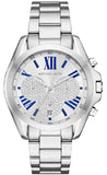 Buy Shop Michael Kors Bradshaw Quartz Silver Dial Silver Steel Strap Watch For Women - MK6320 USA Online