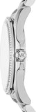 Buy Shop Michael Kors Bradshaw Quartz Silver Dial Silver Steel Strap Watch For Women - MK6554 USA Online