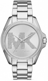 Buy Shop Michael Kors Bradshaw Quartz Silver Dial Silver Steel Strap Watch For Women - MK6554 USA Online