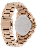 Buy Shop Michael Kors Bradshaw Rose Gold Dial Rose Gold Steel Strap Watch for Women - MK5503 USA Online
