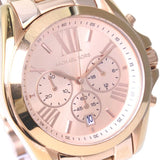 Buy Shop Michael Kors Bradshaw Rose Gold Dial Rose Gold Steel Strap Watch for Women - MK5503 USA Online