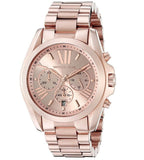 Buy Shop Michael Kors Bradshaw Rose Gold Dial Rose Gold Steel Strap Watch for Women - MK5503 USA Online