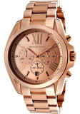 Buy Shop Michael Kors Bradshaw Rose Gold Dial Rose Gold Steel Strap Watch for Women - MK5503 USA Online