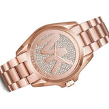 Buy Shop Michael Kors Bradshaw Rose Gold Dial Rose Gold Steel Strap Watch for Women - MK6437 USA Online