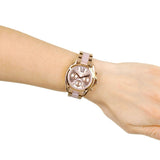 Buy Shop Michael Kors Bradshaw Rose Gold Dial Two Tone Steel Strap Watch for Women - MK6066 USA Online
