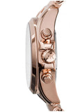 Buy Shop Michael Kors Bradshaw Rose Gold Dial Two Tone Steel Strap Watch for Women - MK6066 USA Online