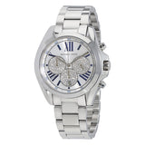 Buy Shop Michael Kors Bradshaw Quartz Silver Dial Silver Steel Strap Watch For Women - MK6320 USA Online