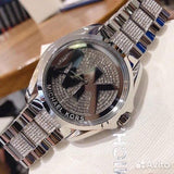 Buy Shop Michael Kors Bradshaw Silver Dial Silver Stainless Steel Strap Watch for Women - MK6486 USA Online