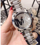 Buy Shop Michael Kors Bradshaw Silver Dial Silver Stainless Steel Strap Watch for Women - MK6486 USA Online