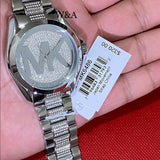 Buy Shop Michael Kors Bradshaw Silver Dial Silver Stainless Steel Strap Watch for Women - MK6486 USA Online