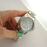 Buy Shop Michael Kors Bradshaw Silver Dial Silver Stainless Steel Strap Watch for Women - MK6486 USA Online