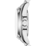 Buy Shop Michael Kors Bradshaw Silver Dial Silver Stainless Steel Strap Watch for Women - MK6486 USA Online