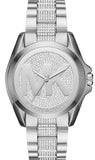 Buy Shop Michael Kors Bradshaw Silver Dial Silver Stainless Steel Strap Watch for Women - MK6486 USA Online
