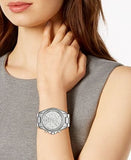 Buy Shop Michael Kors Bradshaw Silver Dial Silver Steel Strap Watch for Men - MK5535 USA Online