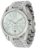 Buy Shop Michael Kors Bradshaw Silver Dial Silver Steel Strap Watch for Men - MK5535 USA Online