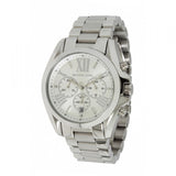 Buy Shop Michael Kors Bradshaw Silver Dial Silver Steel Strap Watch for Men - MK5535 USA Online