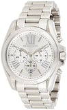 Buy Shop Michael Kors Bradshaw Silver Dial Silver Steel Strap Watch for Men - MK5535 USA Online