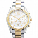 Buy Shop Michael Kors Bradshaw Silver Dial Two Tone Steel Strap Watch for Women - MK5627 USA Online