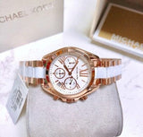 Buy Shop Michael Kors Bradshaw Silver Dial Two Tone Steel Strap Watch for Women - MK5907 USA Online