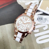 Buy Shop Michael Kors Bradshaw Silver Dial Two Tone Steel Strap Watch for Women - MK5907 USA Online
