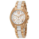 Buy Shop Michael Kors Bradshaw Silver Dial Two Tone Steel Strap Watch for Women - MK5907 USA Online