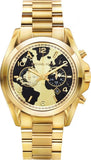 Buy Shop Michael Kors Bradshaw Stop Hunger Black Gold Dial Gold Steel Strap Watch for Women - MK6272 USA Online