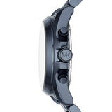 Buy Shop Michael Kors Bradshaw Blue Dial Blue Steel Strap Watch for Men - MK6248 USA Online