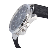 Buy Shop Michael Kors Brecken Chronograph Black Dial Black Leather Strap Watch For Men - MK8850 USA Online