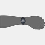Buy Shop Michael Kors Brecken Chronograph Black Dial Black Steel Strap Watch For Men - MK8858 USA Online