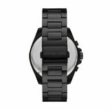 Buy Shop Michael Kors Brecken Chronograph Black Dial Black Steel Strap Watch For Men - MK8858 USA Online