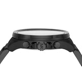 Buy Shop Michael Kors Brecken Chronograph Black Dial Black Steel Strap Watch For Men - MK8858 USA Online