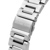 Buy Shop Michael Kors Brecken Chronograph Black Dial Silver Steel Strap Watch For Men - MK8847 USA Online