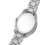 Buy Shop Michael Kors Brecken Chronograph Black Dial Silver Steel Strap Watch For Men - MK8847 USA Online