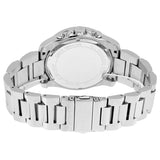 Buy Shop Michael Kors Brecken Chronograph Quartz Black Dial Silver Steel Strap Watch For Men - MK8438 USA Online