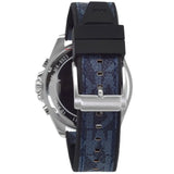 Buy Shop Michael Kors Brecken Chronograph Blue Dial Blue Rubber Strap Watch For Men - MK8923 USA Online