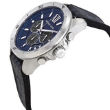 Buy Shop Michael Kors Brecken Chronograph Blue Dial Blue Rubber Strap Watch For Men - MK8923 USA Online